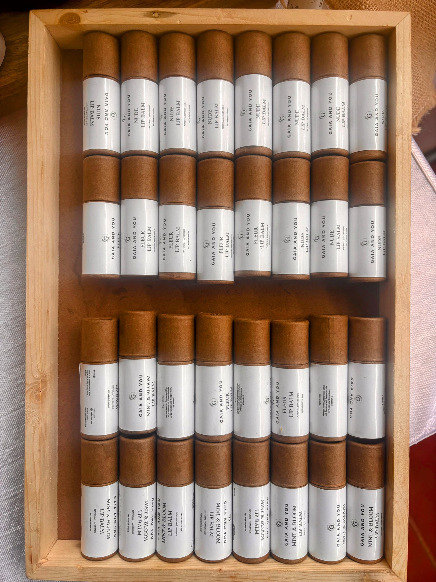 Fleur Lip Balm